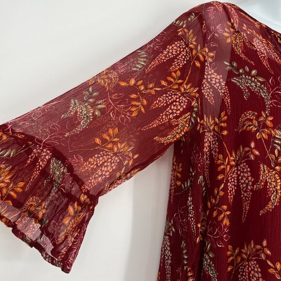 Sundance Winthrop Garden Blouse Top Size XL - Picture 3 of 7